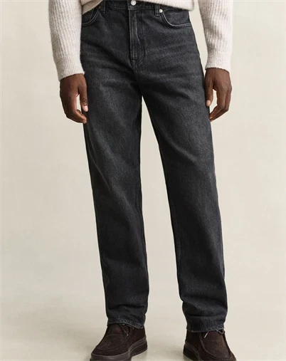 Gant - Straight Jeans - Black Broken In